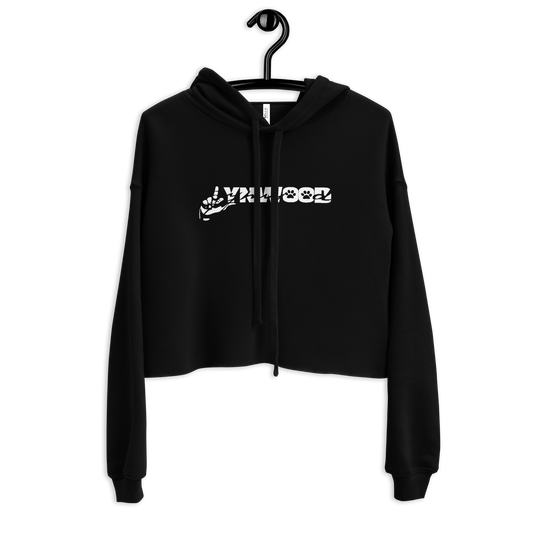 Women L-town Crop Hoodie